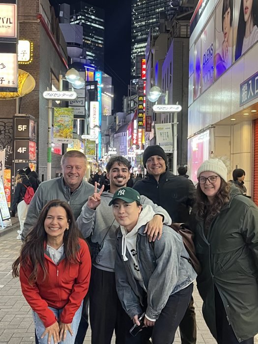 Grupo no Japão